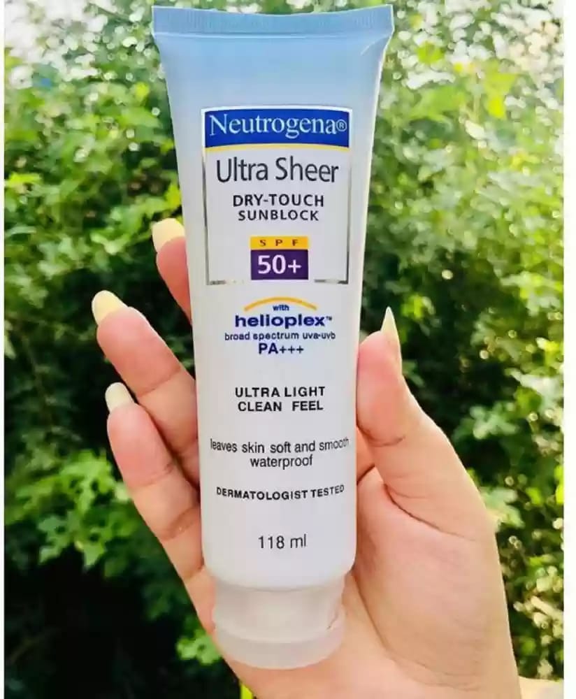 Neutrogena Ultra Sheer Sunblock