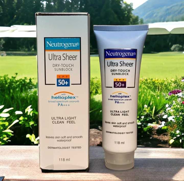 Neutrogena Ultra Sheer Sunblock