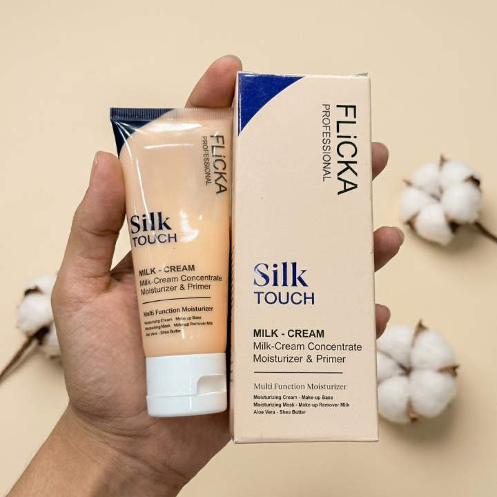 Flicka Silk Touch Milk Cream Concentrate Multi Function Moisturizer And Primer