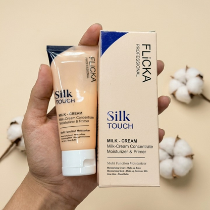Flicka Silk Touch Milk Cream Concentrate Multi Function Moisturizer And Primer