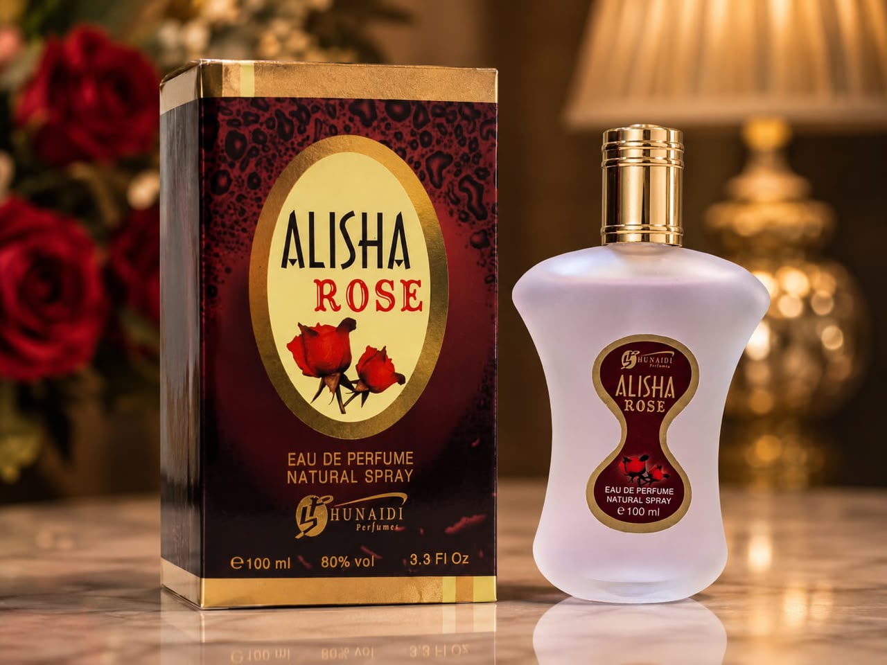 Alisha Rose Eau De Perfume By Hunaidi