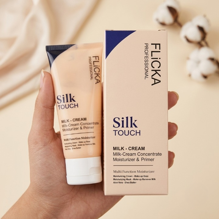Flicka Silk Touch Milk Cream Concentrate Multi Function Moisturizer And Primer