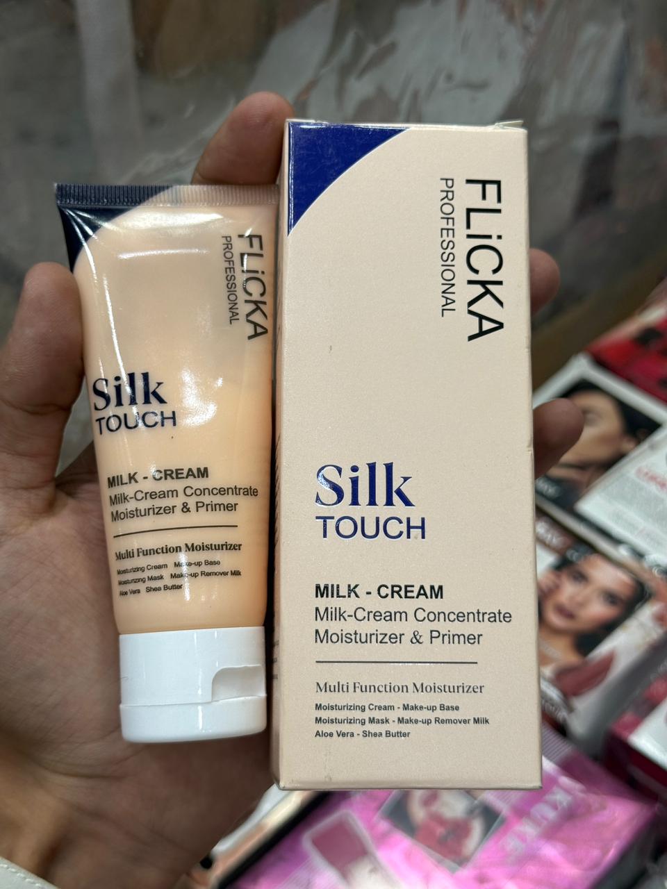 Flicka Silk Touch Milk Cream Concentrate Multi Function Moisturizer And Primer